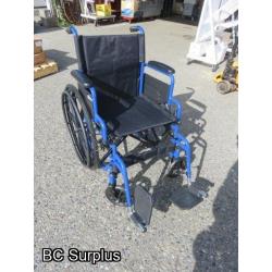 Q-428: Drive Manual Wheelchair – Folding