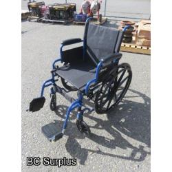 Q-428: Drive Manual Wheelchair – Folding