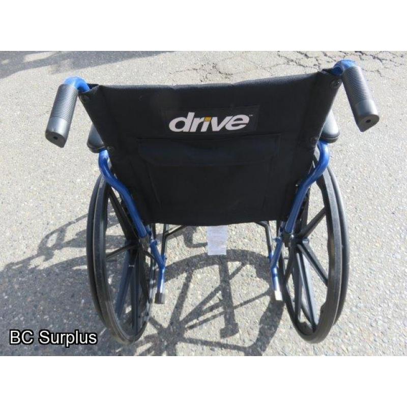 Q-428: Drive Manual Wheelchair – Folding