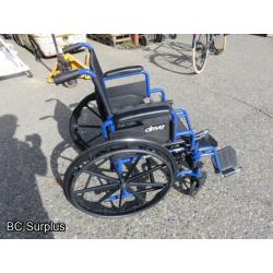 Q-428: Drive Manual Wheelchair – Folding