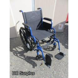 Q-428: Drive Manual Wheelchair – Folding