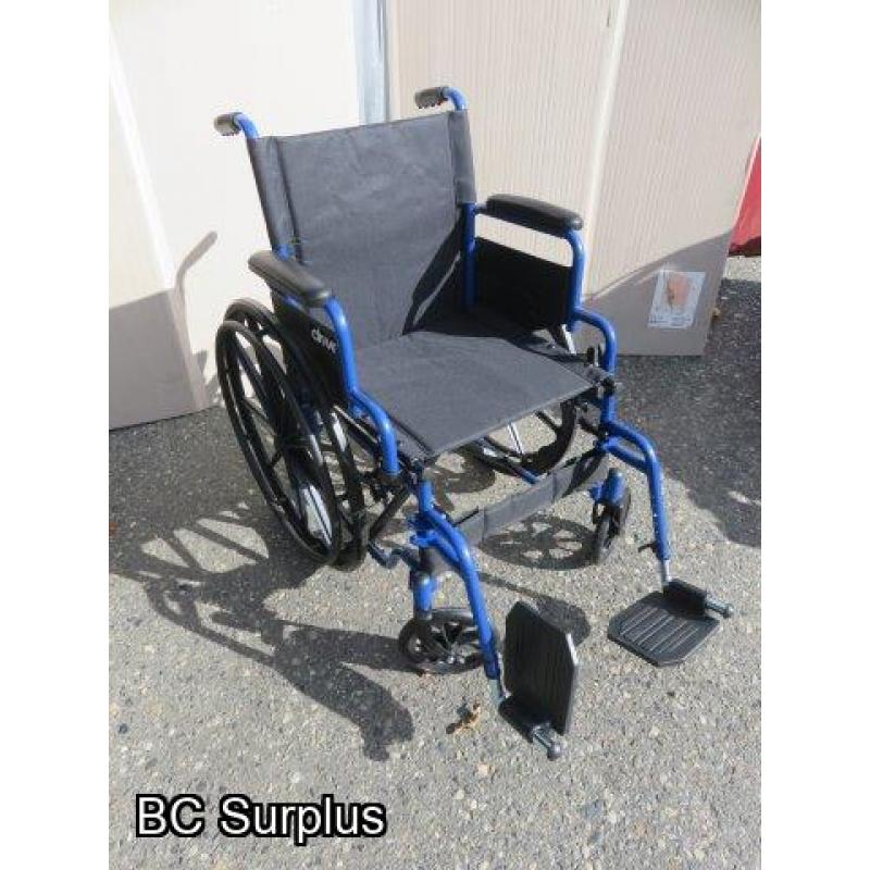 Q-428: Drive Manual Wheelchair – Folding