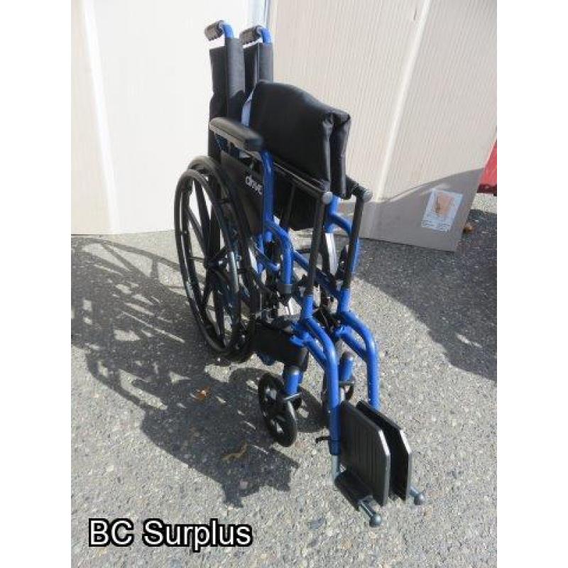 Q-428: Drive Manual Wheelchair – Folding