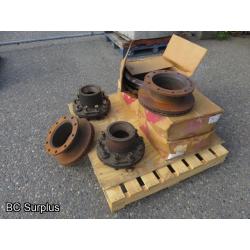 Q-431: Meritor Truck Parts – Hubs; Rotors & Calipers – 1 Lot