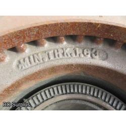 Q-431: Meritor Truck Parts – Hubs; Rotors & Calipers – 1 Lot