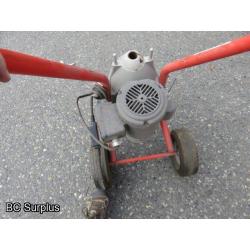 Q-433: Ridgid K-1500 Power Snake