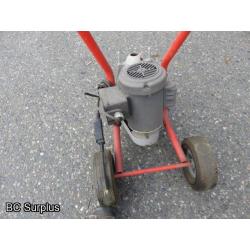 Q-433: Ridgid K-1500 Power Snake