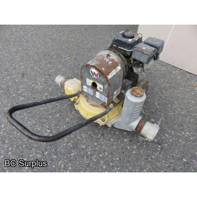 Q-435: Wacker Neuson PDT3A Diaphram  Pump