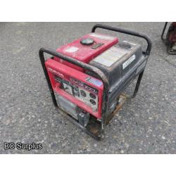 Q-441: Honda EM3000C Portable Generator