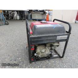 Q-442: Honda EM3000C Portable Generator