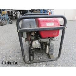 Q-442: Honda EM3000C Portable Generator