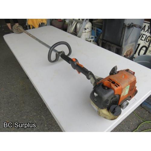 Q-444: Stihl FS110R Gas-Powered Grass Trimmer – Parts Missing