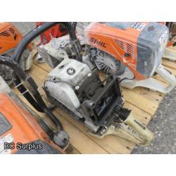 Q-445: Stihl TS800 Cut-Off Saws – 1 Pallet – Parts