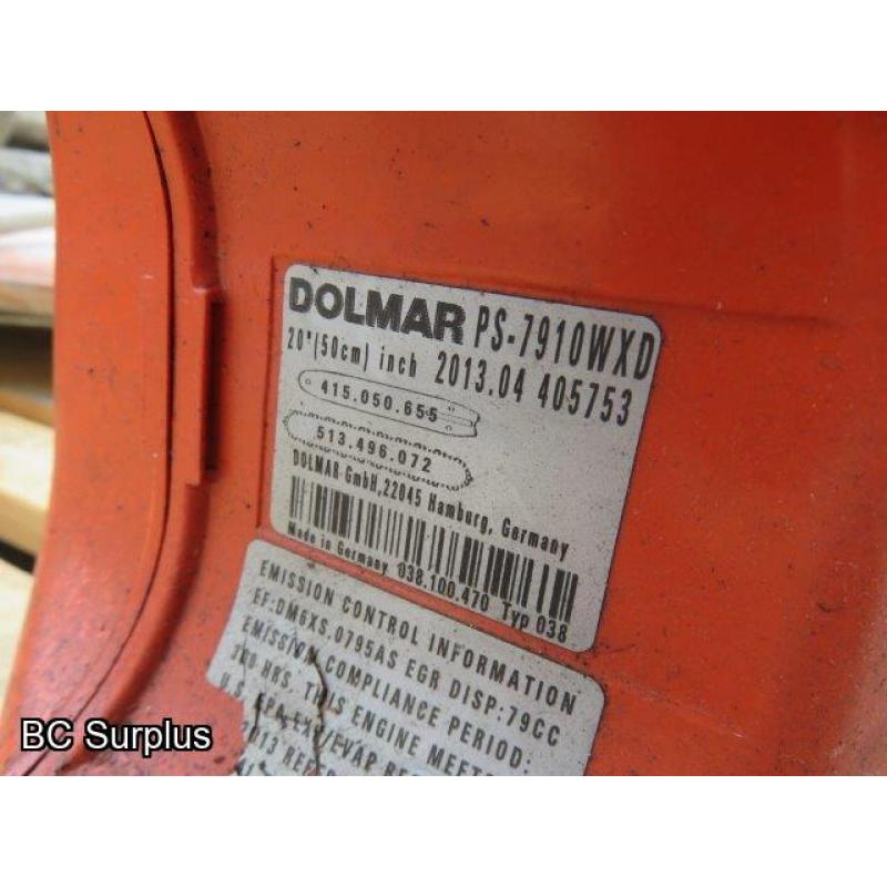 Q-445: Stihl TS800 Cut-Off Saws – 1 Pallet – Parts