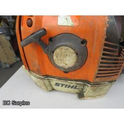 Q-446: Stihl 65cc Backpack Blower