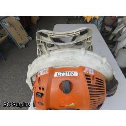 Q-447: Stihl BR500 Backpack Blower