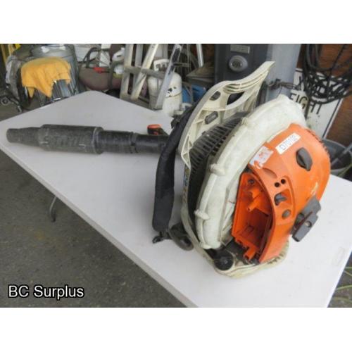 Q-447: Stihl BR500 Backpack Blower