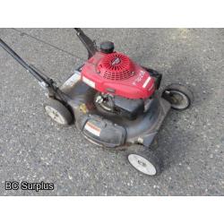 Q-450: Honda HRS216 Push Mower