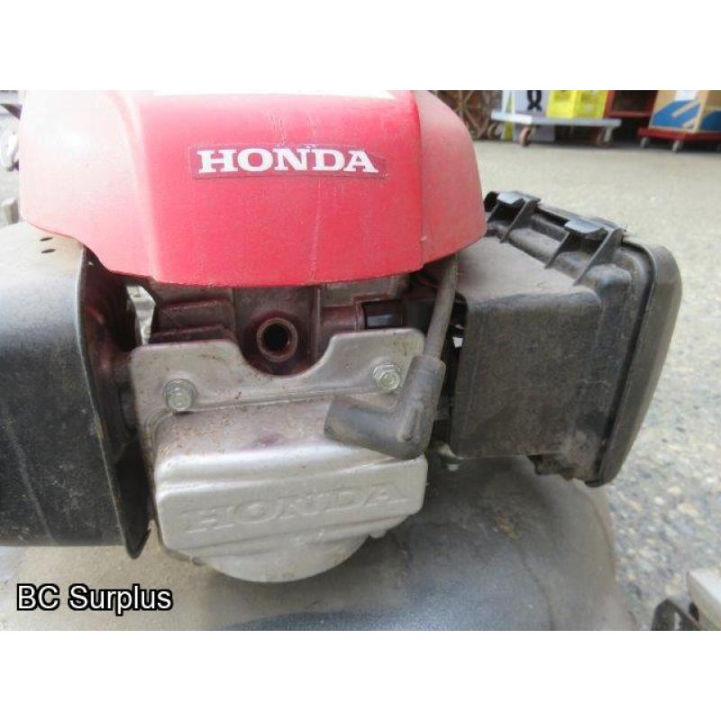 Q-450: Honda HRS216 Push Mower