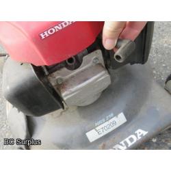 Q-451: Honda HRS216 Push Mower