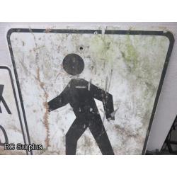 Q-464: Vintage Street Signs – 2 Items