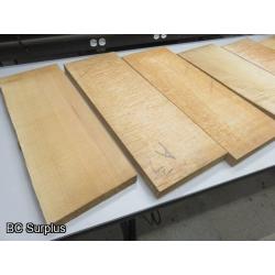 Q-499: Carving Wood Sections – Maple? - 7 Items