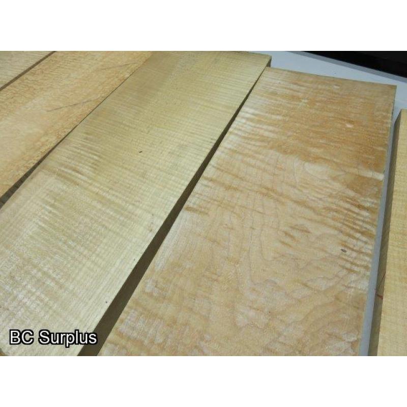 Q-499: Carving Wood Sections – Maple? - 7 Items