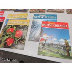 Q-506: Vintage “Beautiful British Columbia” Magazines – Ref Books