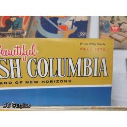 Q-506: Vintage “Beautiful British Columbia” Magazines – Ref Books