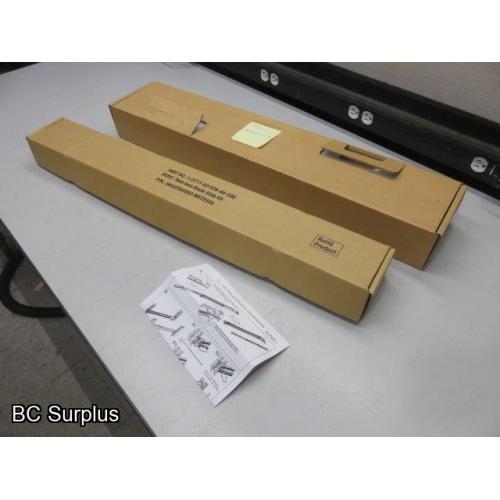 Q-493: Drawer Glides – 2 Sets – Unused