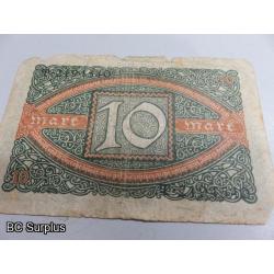 Q-509: Foreign Currency & Canadian Tire Money – 1 Lot