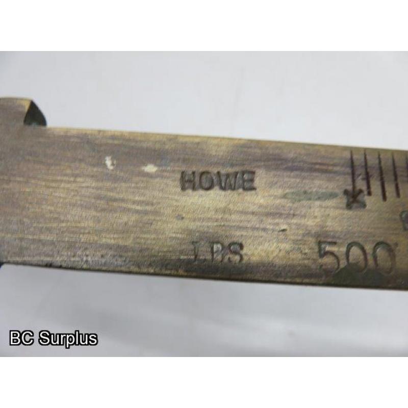 Q-518: 500 Pound Beam Scale