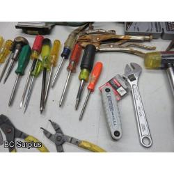 Q-530: Hand Tools; Sockets; Trouble Light – 1 Lot