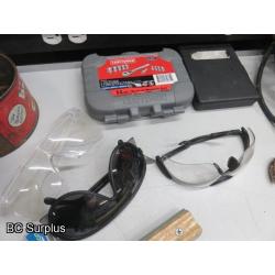 Q-530: Hand Tools; Sockets; Trouble Light – 1 Lot