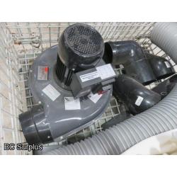 Q-538: Dayton 3AA21B Drum-Style Dust Collector–Cage NOT Included