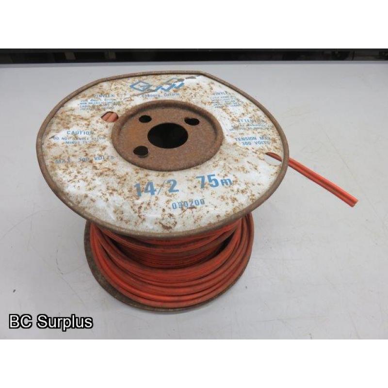 Q-539: Vinylex 14/2 General Electrical Wire – 1 Reel