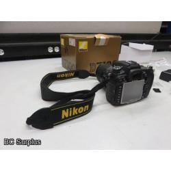 Q-559: Nikon D7000 Digital Camera with Charger