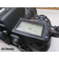 Q-559: Nikon D7000 Digital Camera with Charger