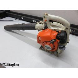 Q-552: Stihl BG55 Handheld Gas Powered Blower