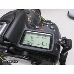 Q-561: Nikon D7100 Digital Camera; 24.2 Mega Pixel with Charger