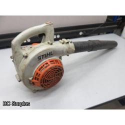 Q-552: Stihl BG55 Handheld Gas Powered Blower