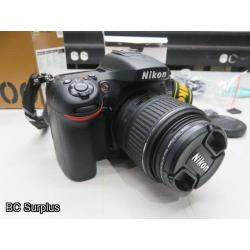 Q-562: Nikon D7100 Digital Camera; NO Charger – NO Battery