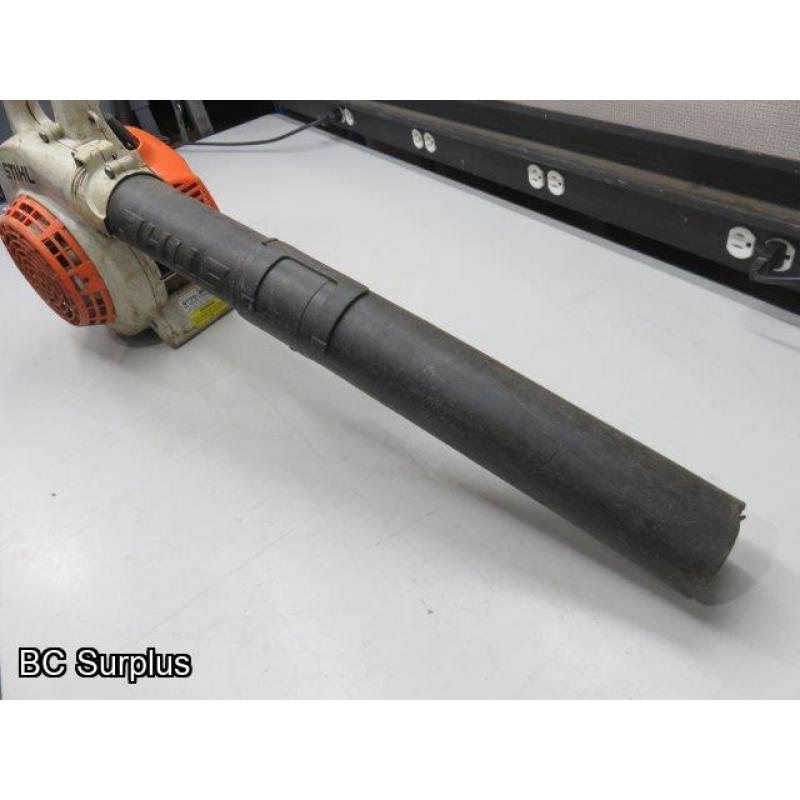 Q-552: Stihl BG55 Handheld Gas Powered Blower