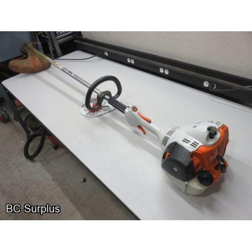 Q-553: Stihl FS56RC Gas Powered Straight Shaft Trimmer