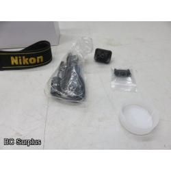 Q-564: Nikon D7100 Digital Camera Body with Battery but NO Charger