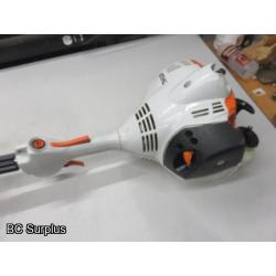 Q-553: Stihl FS56RC Gas Powered Straight Shaft Trimmer