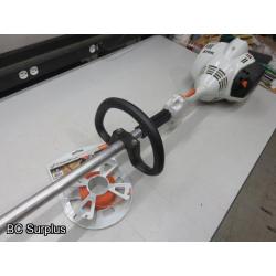 Q-553: Stihl FS56RC Gas Powered Straight Shaft Trimmer