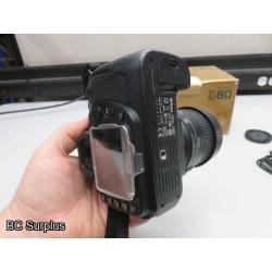 Q-566: Nikon D80 Digital Camera with Charger and Battery