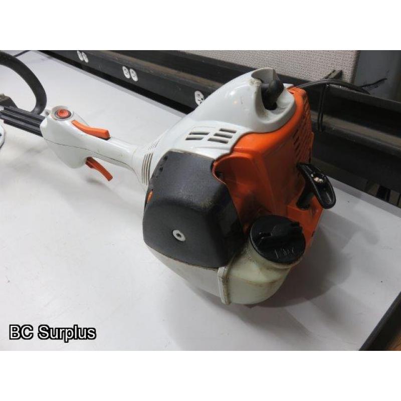 Q-553: Stihl FS56RC Gas Powered Straight Shaft Trimmer