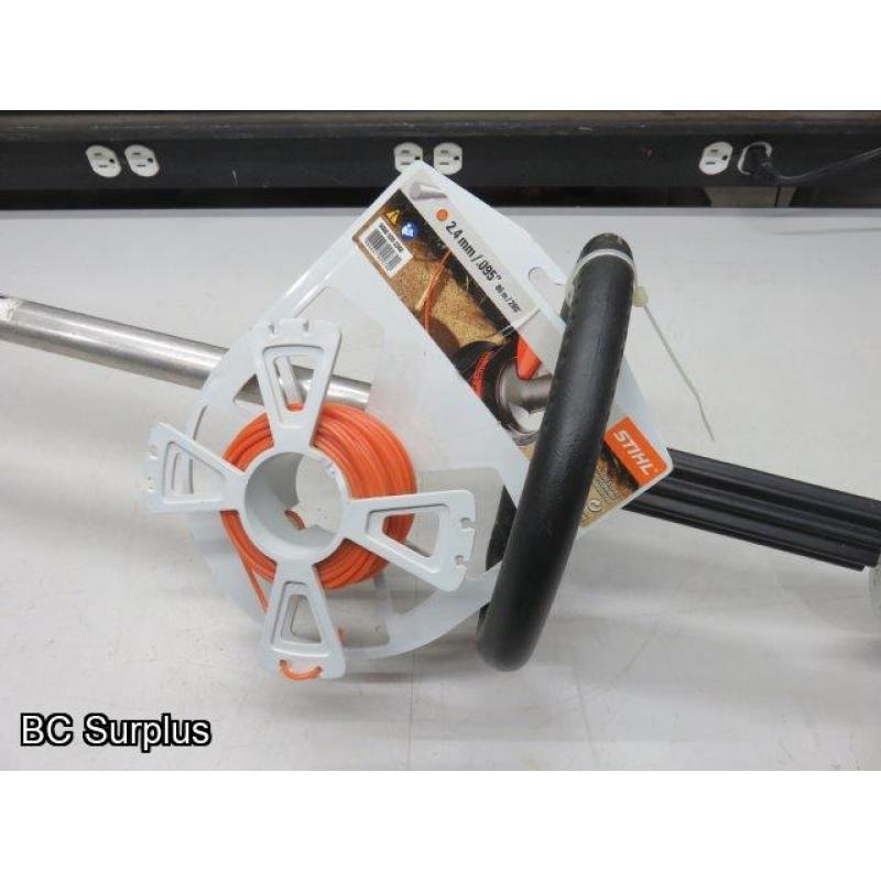 Q-553: Stihl FS56RC Gas Powered Straight Shaft Trimmer